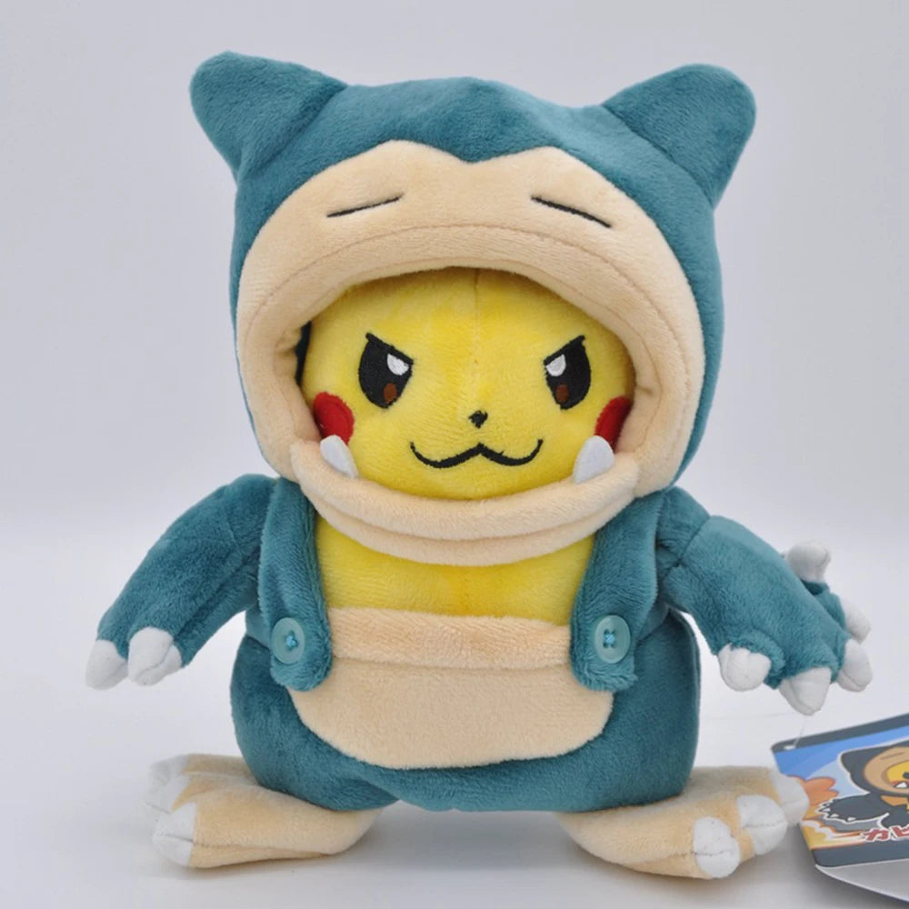 Peluche Pokémon – Pikachu, Dracaufeu & autres