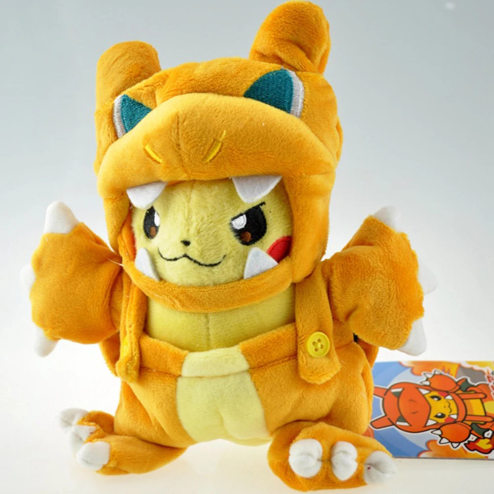 Peluche Pokémon – Pikachu, Dracaufeu & autres