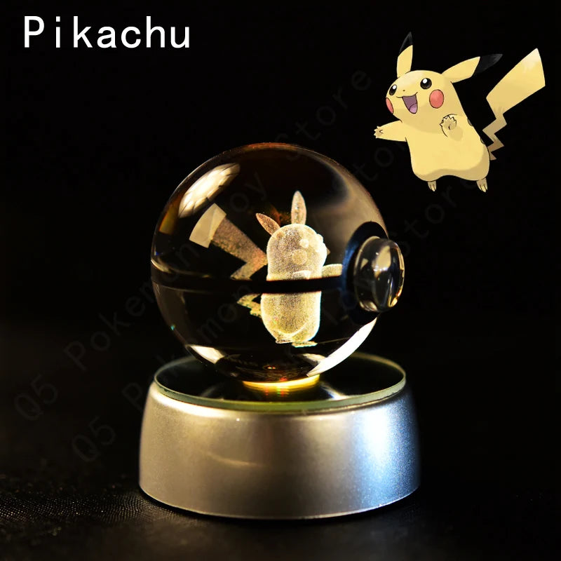 Lampe Cristal Pokémon 3D