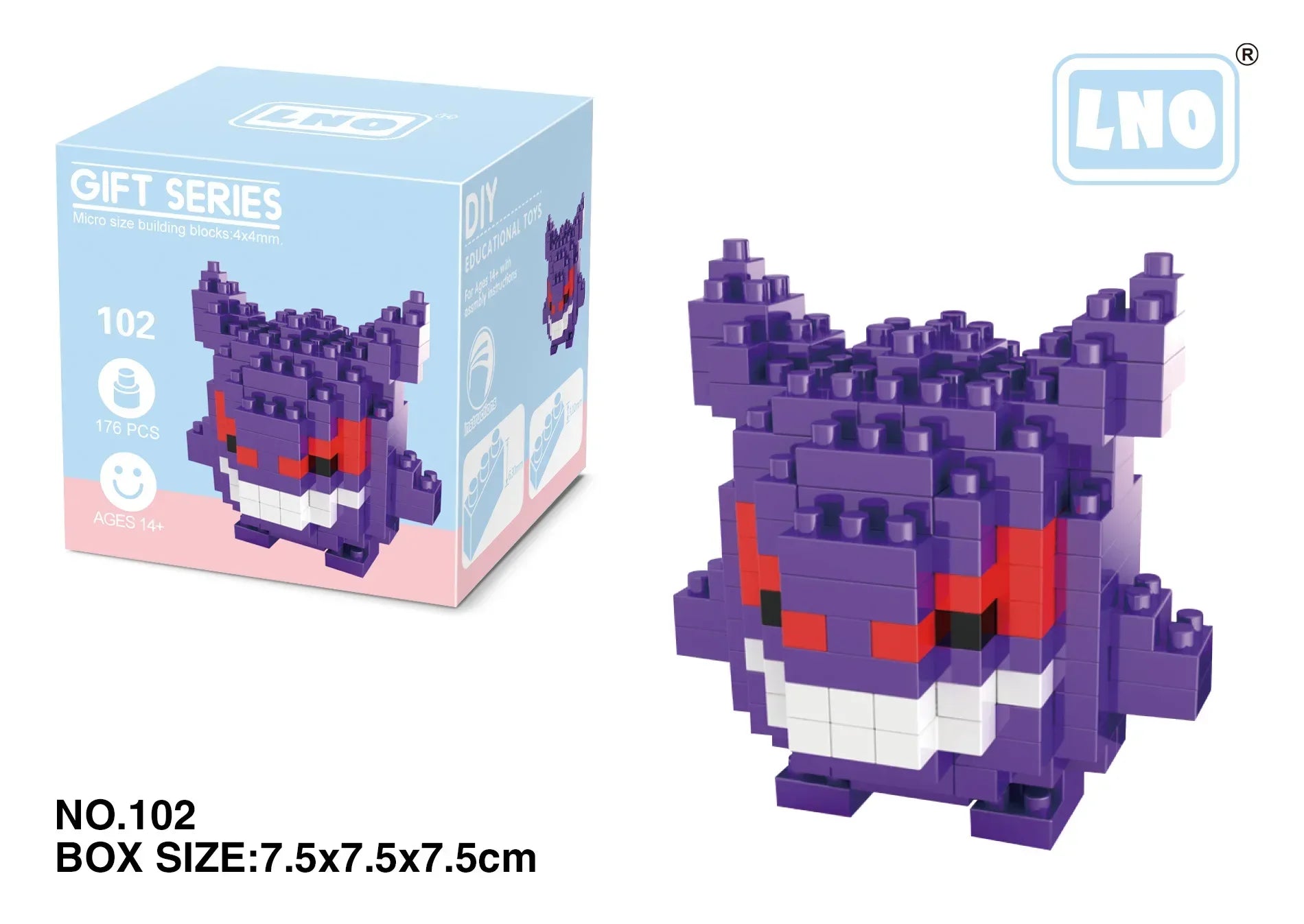 Mini Bloques de Construcción Pokémon
