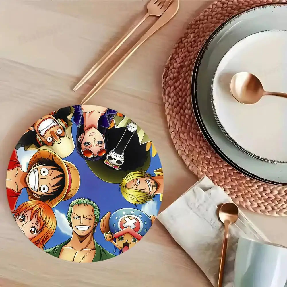 Dessous de verre en bois – One Piece