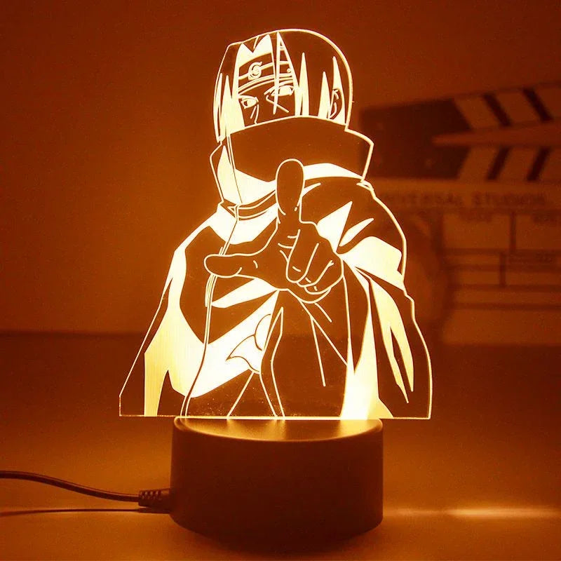 Lámpara de noche LED 3D – Naruto