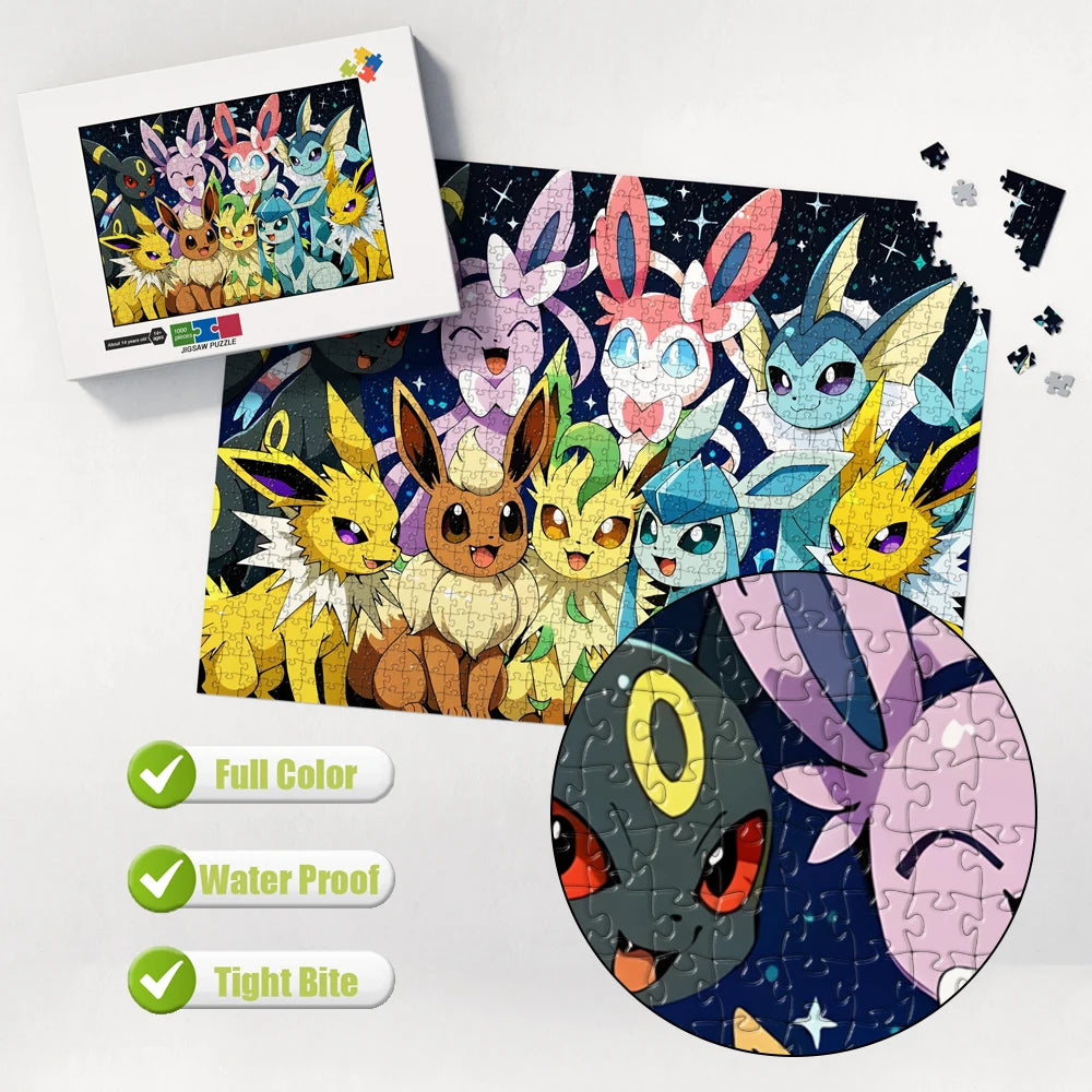 Puzle Evoluciones de Eevee - Pokémon