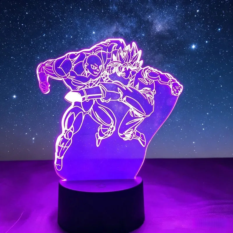 Luz nocturna LED 3D – Dragon Ball