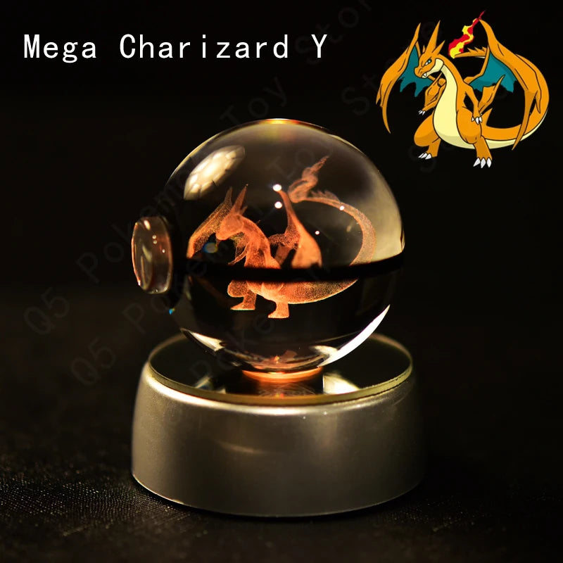 Lampe Cristal Pokémon 3D