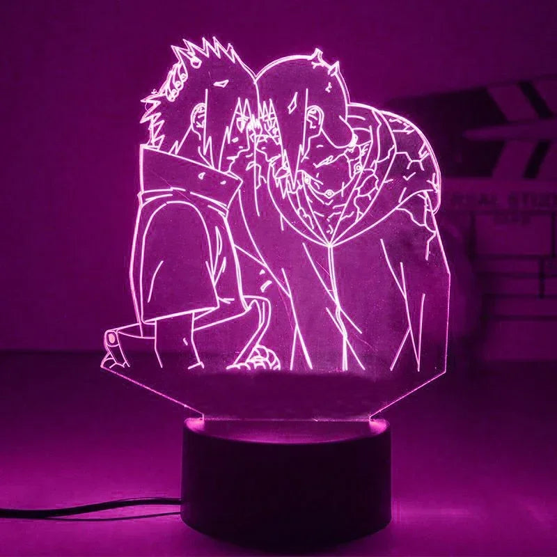 Lámpara de noche LED 3D – Naruto