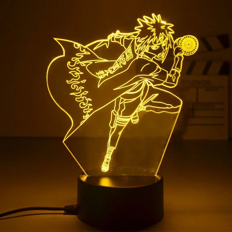 Lámpara de noche LED 3D – Naruto