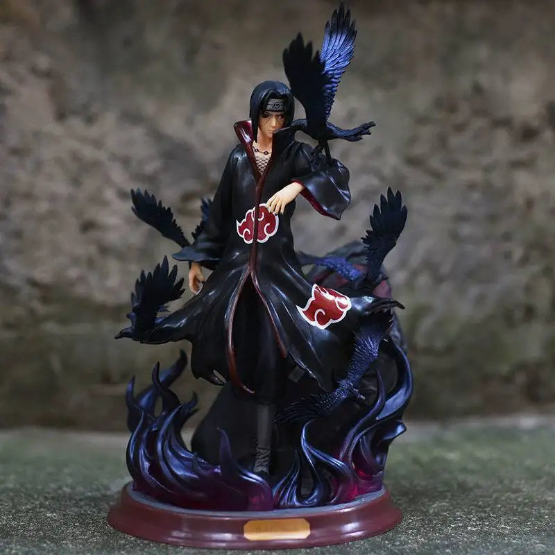 NarAAAnime Uchiha Itachi Estatua Juguete, Modelo Popular, Decoración del Hogar, Adorno para Regalo de Novio, 28cm