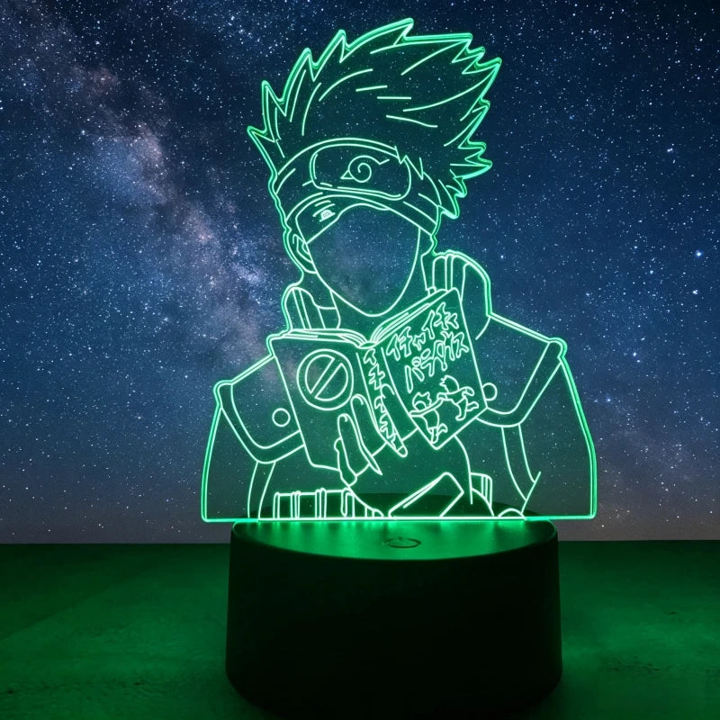 Luz nocturna LED 3D Naruto y Akatsuki – Naruto