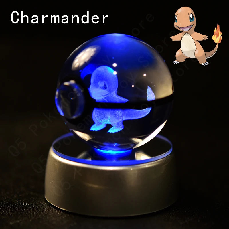 Lampe Cristal Pokémon 3D