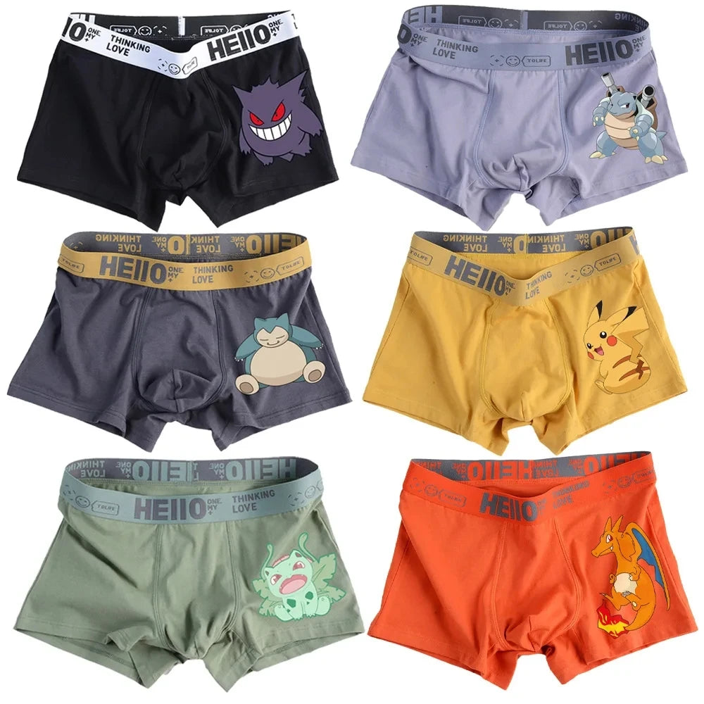 Lote de bóxers Pokémon