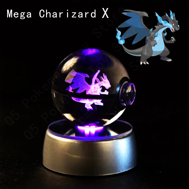 Lampe Cristal Pokémon 3D