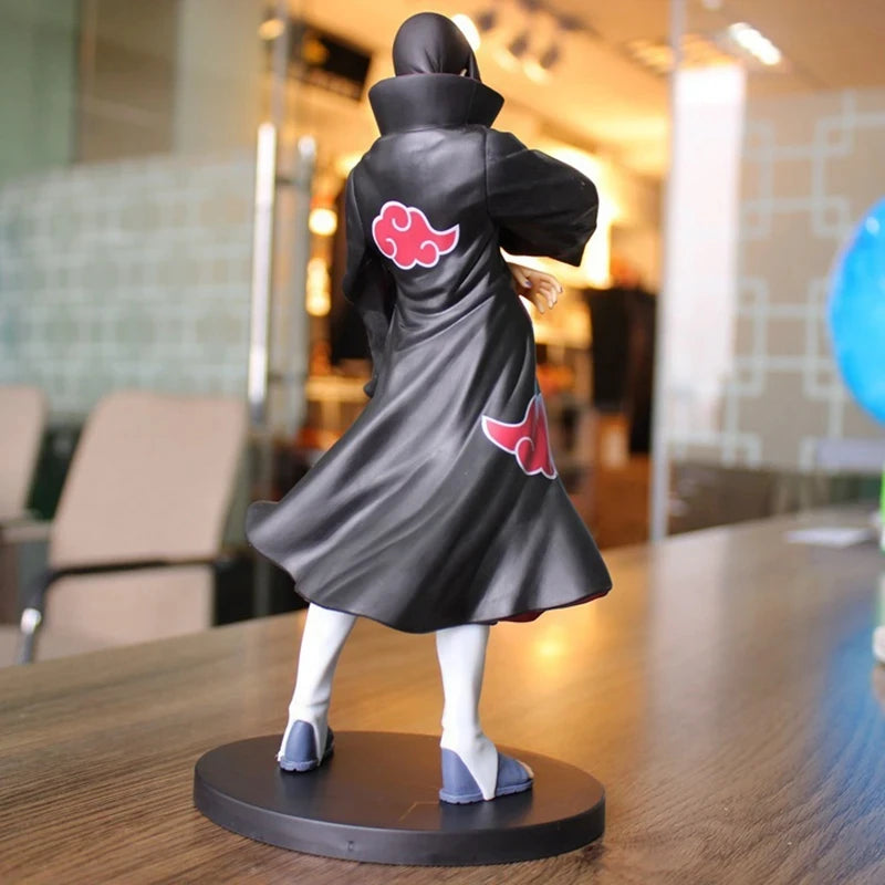 Anime caliente Naruto Shippuuden Uchiha Itachi Akatsuki organización GK vestir modelo juguete regalo Colección figura de acción PVC