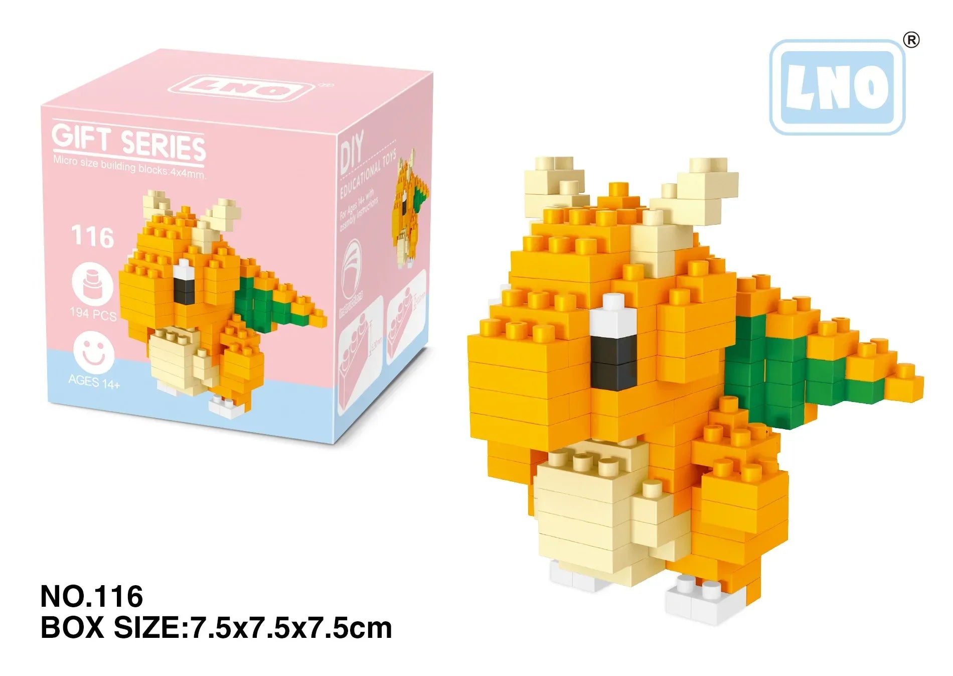 Mini Bloques de Construcción Pokémon