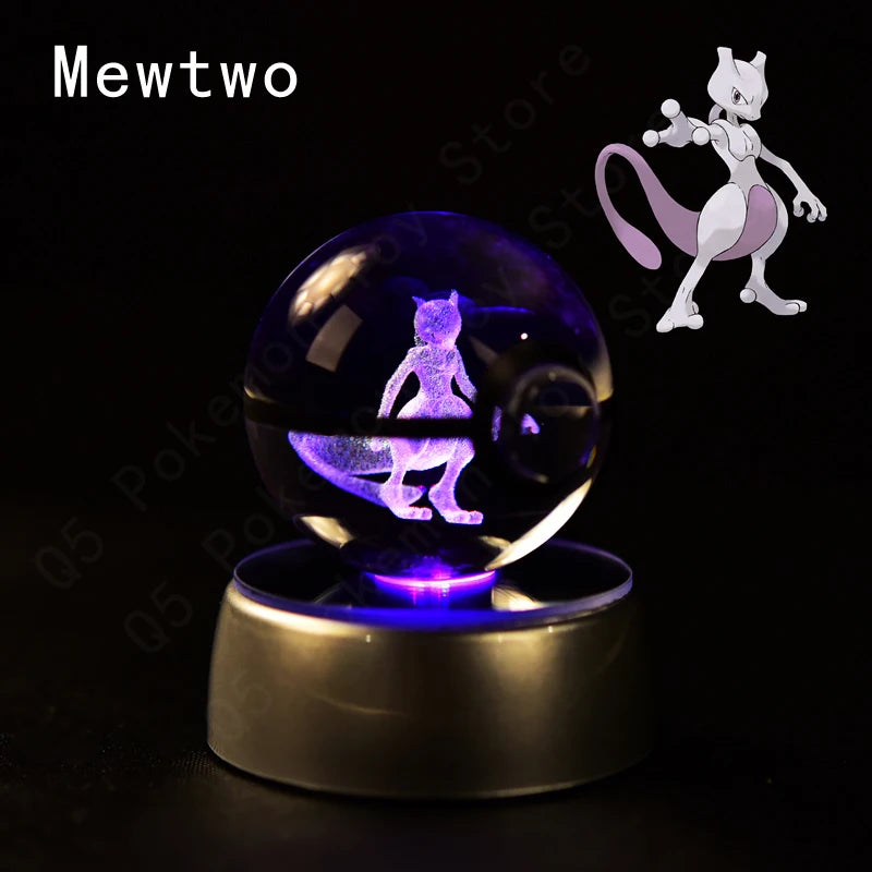 Lampe Cristal Pokémon 3D