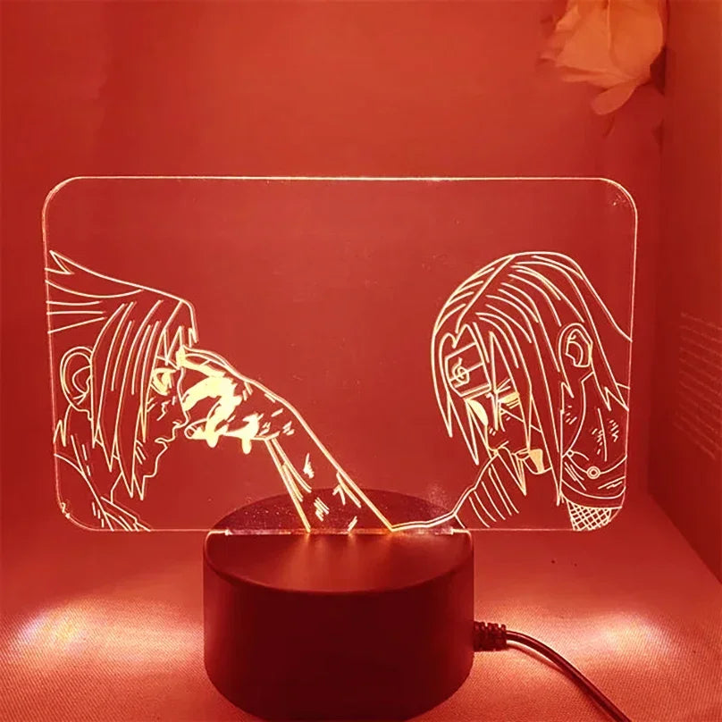 Lámpara de noche LED 3D – Naruto