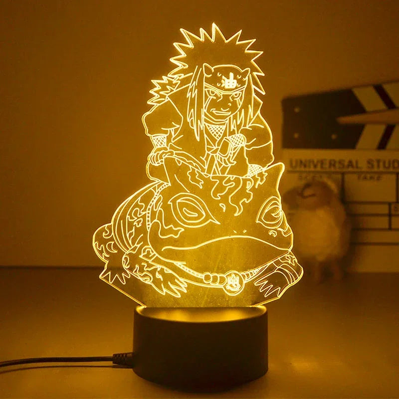 Lámpara de noche LED 3D – Naruto