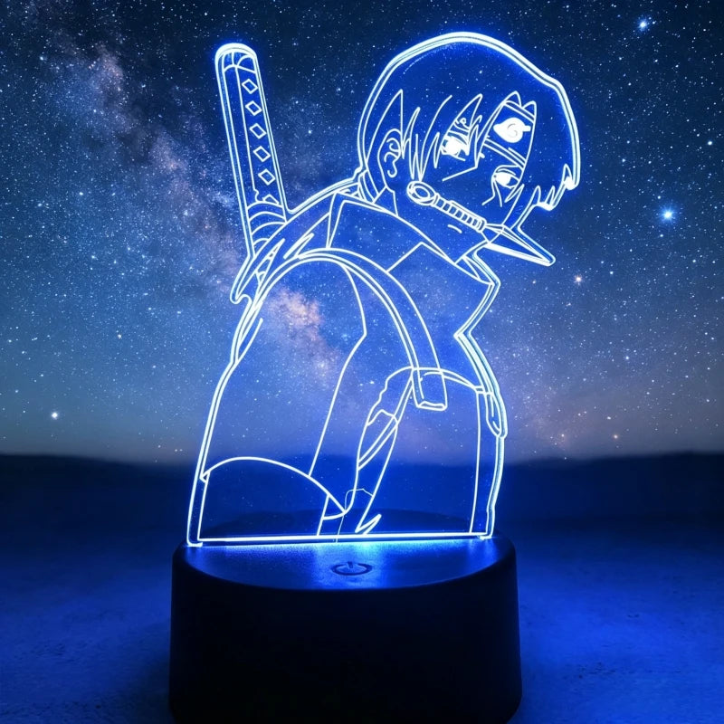 Luz nocturna LED 3D Naruto y Akatsuki – Naruto