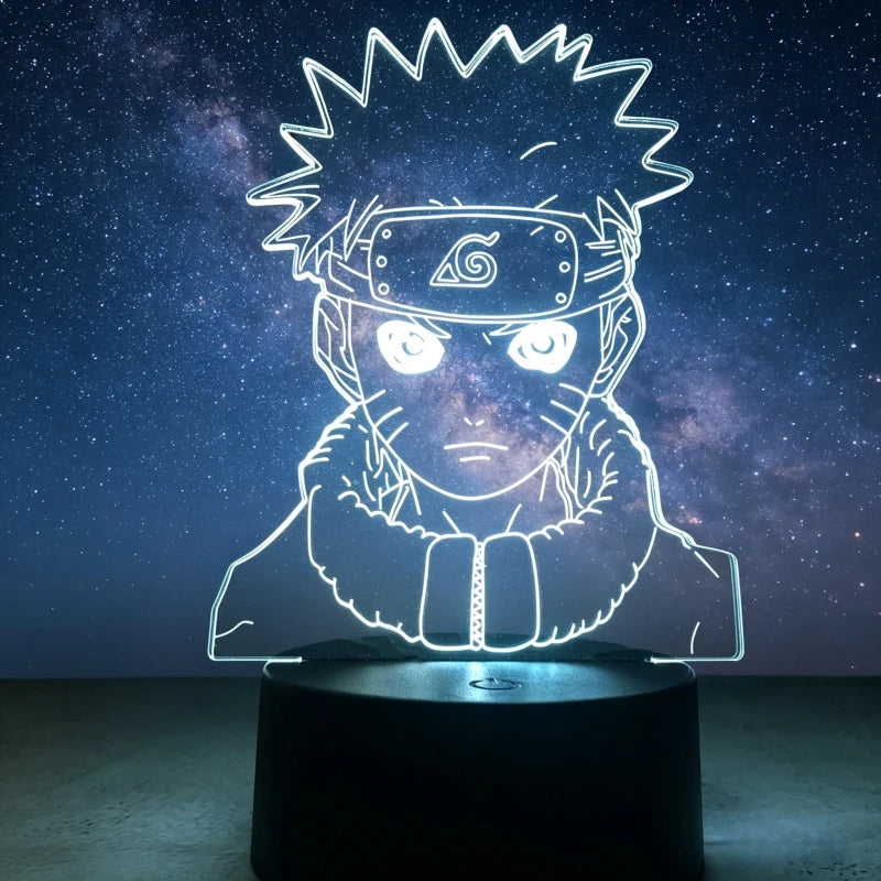 Luz nocturna LED 3D Naruto y Akatsuki – Naruto