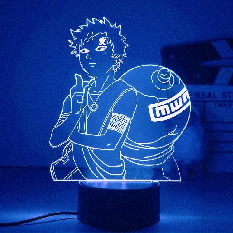 Lámpara de noche LED 3D Naruto Shippuden – Naruto