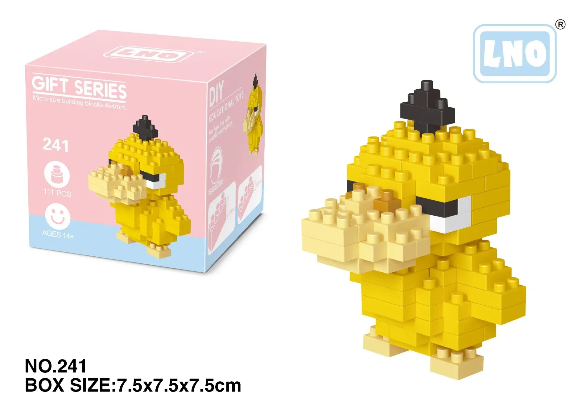 Mini Bloques de Construcción Pokémon