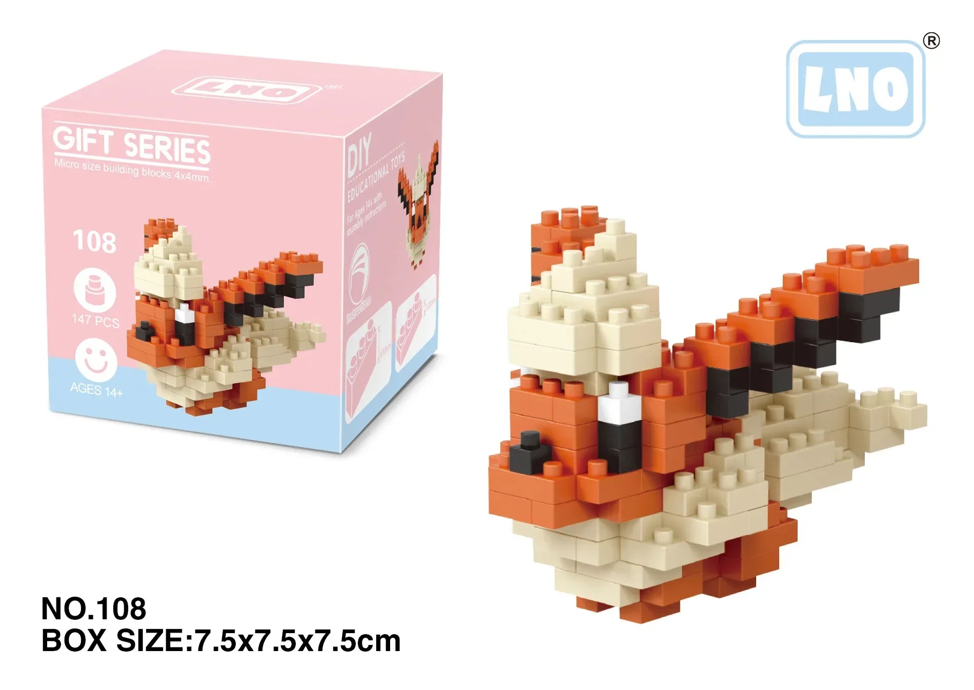 Mini Bloques de Construcción Pokémon