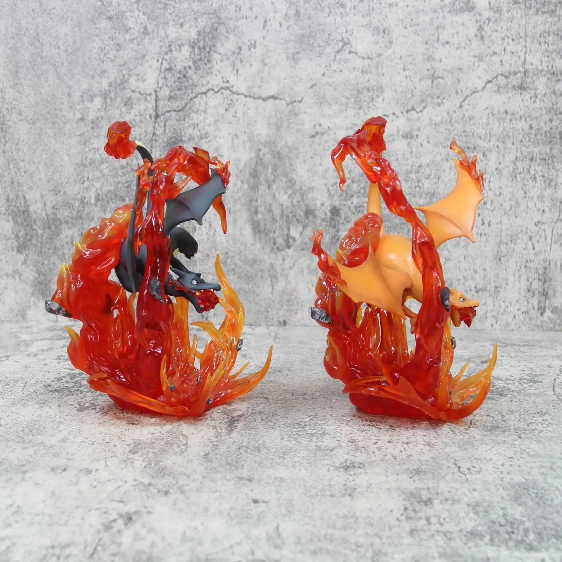 Figuras de Pokémon Charizard de 20cm, Dragón negro de fuego, Spray, museo mágico, Estatua linda, modelo de muñeca, juguete de decoración, regalo