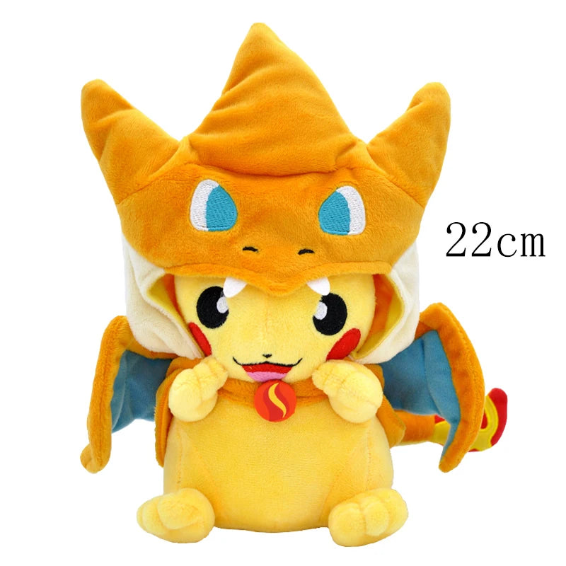 Peluche Pokémon – Pikachu, Charizard y otros
