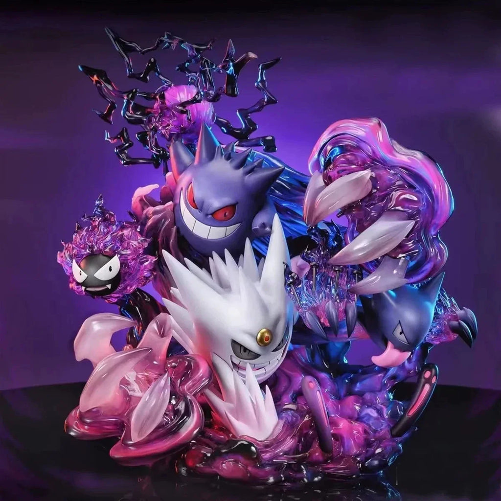 Figura Diorama Gengar y Evoluciones – Pokémon