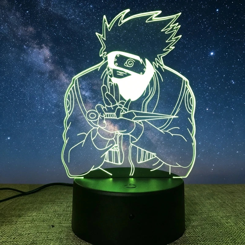 Luz nocturna LED 3D Naruto y Akatsuki – Naruto