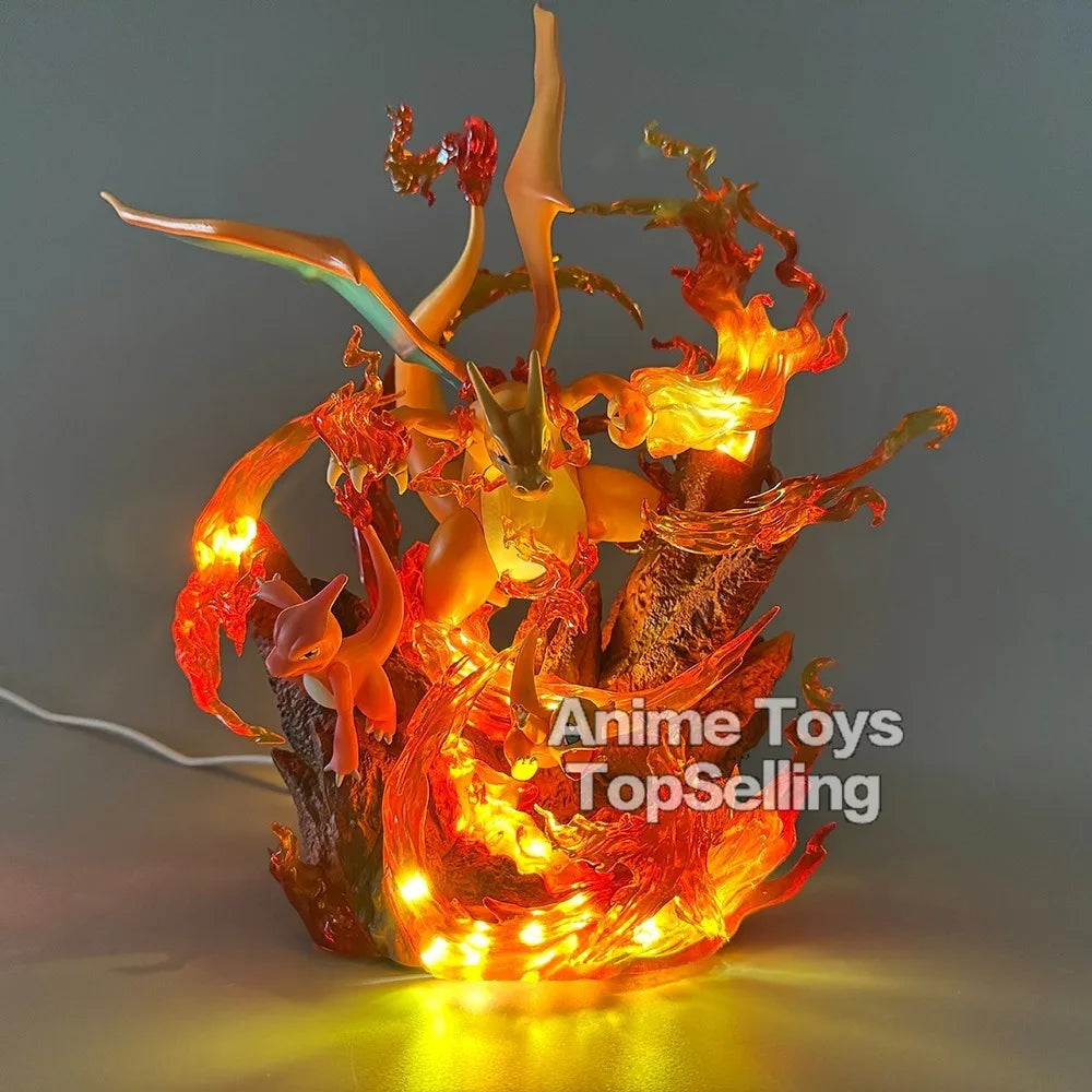 Figurine Famille Dracaufeu – Pokémon