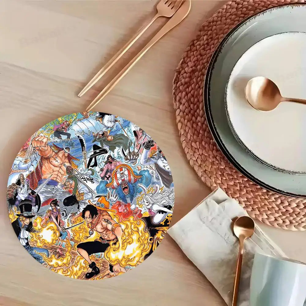 Dessous de verre en bois – One Piece