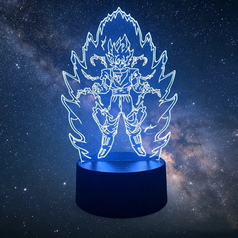 Luz nocturna LED 3D – Dragon Ball