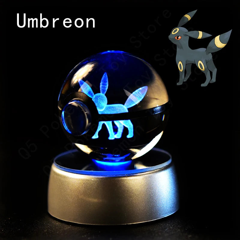 Lampe Cristal Pokémon 3D