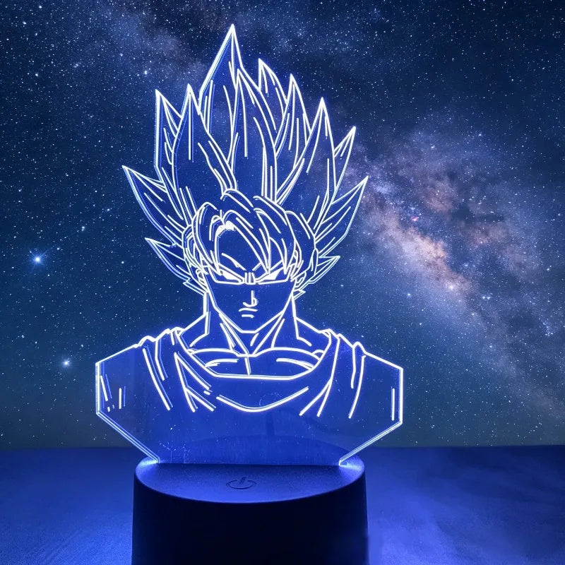 Luz nocturna LED 3D – Dragon Ball