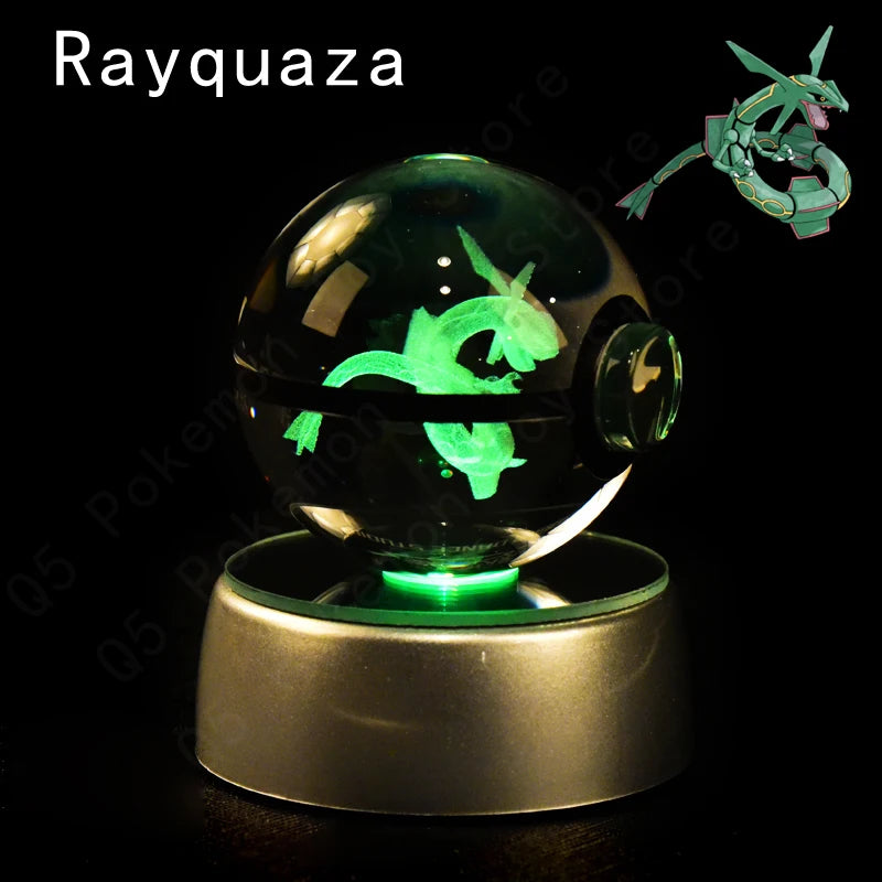 Lampe Cristal Pokémon 3D