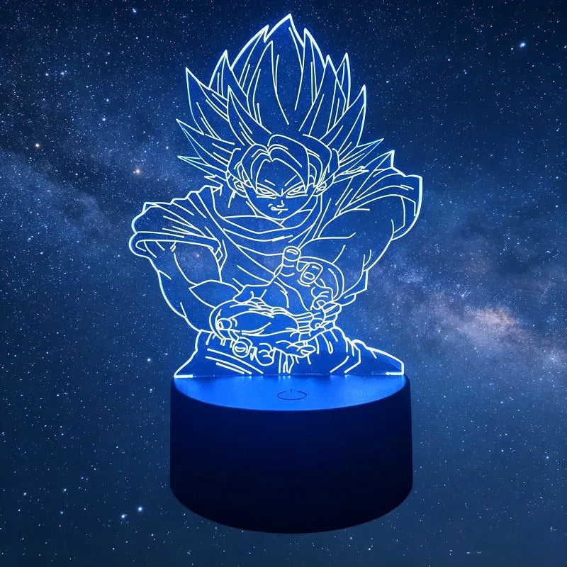 Luz nocturna LED 3D – Dragon Ball