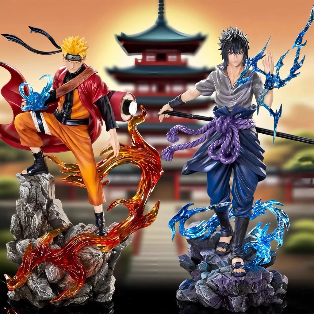 Dúo de figuras Naruto y Sasuke – Naruto
