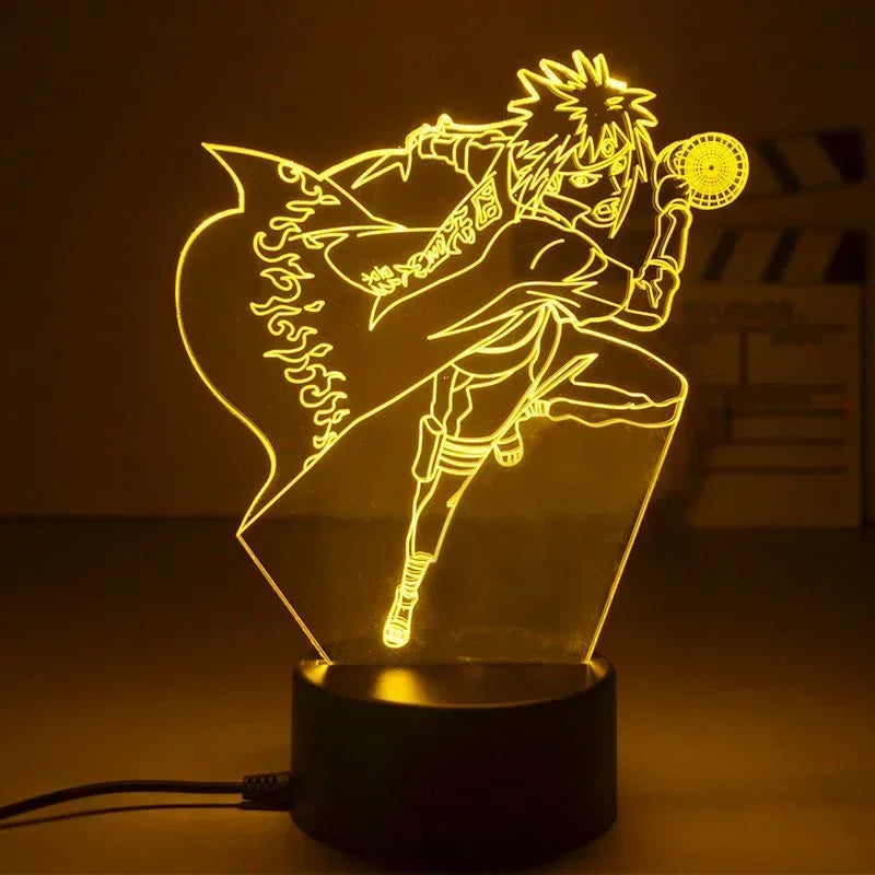 Lámpara de noche LED 3D Naruto Shippuden – Naruto