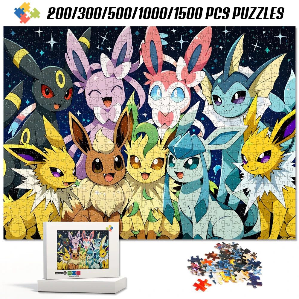Puzle Evoluciones de Eevee - Pokémon