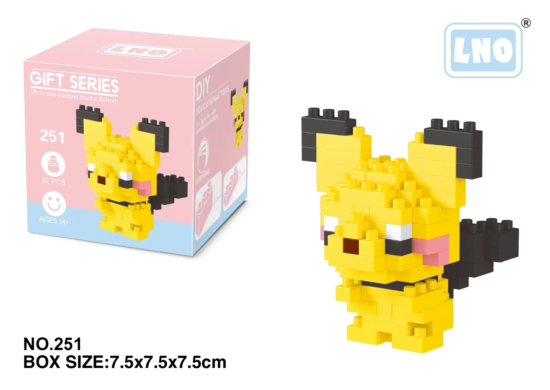 Mini Bloques de Construcción Pokémon