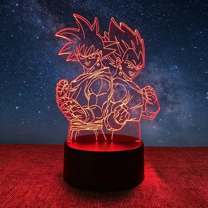 Luz nocturna LED 3D – Dragon Ball