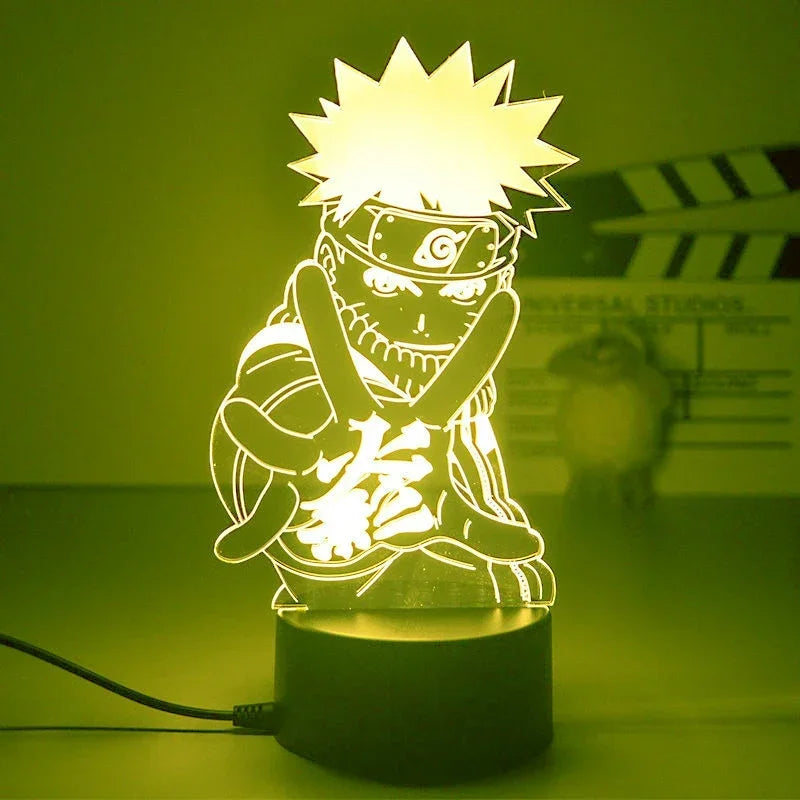 Lámpara de noche LED 3D – Naruto