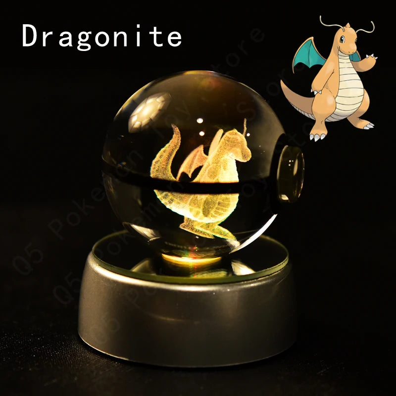Lampe Cristal Pokémon 3D