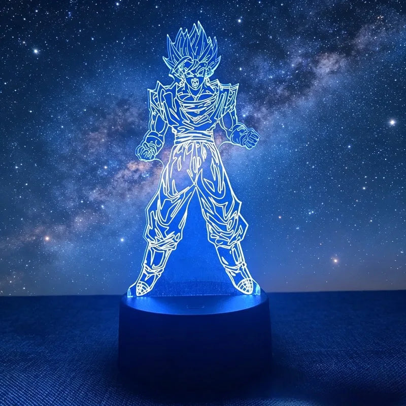 Luz nocturna LED 3D – Dragon Ball