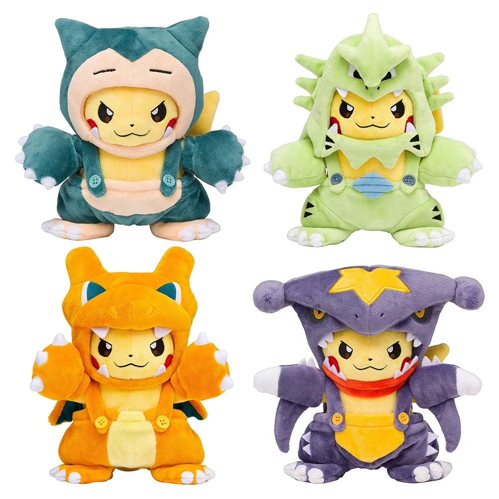 Peluche Pokémon – Pikachu, Dracaufeu & autres