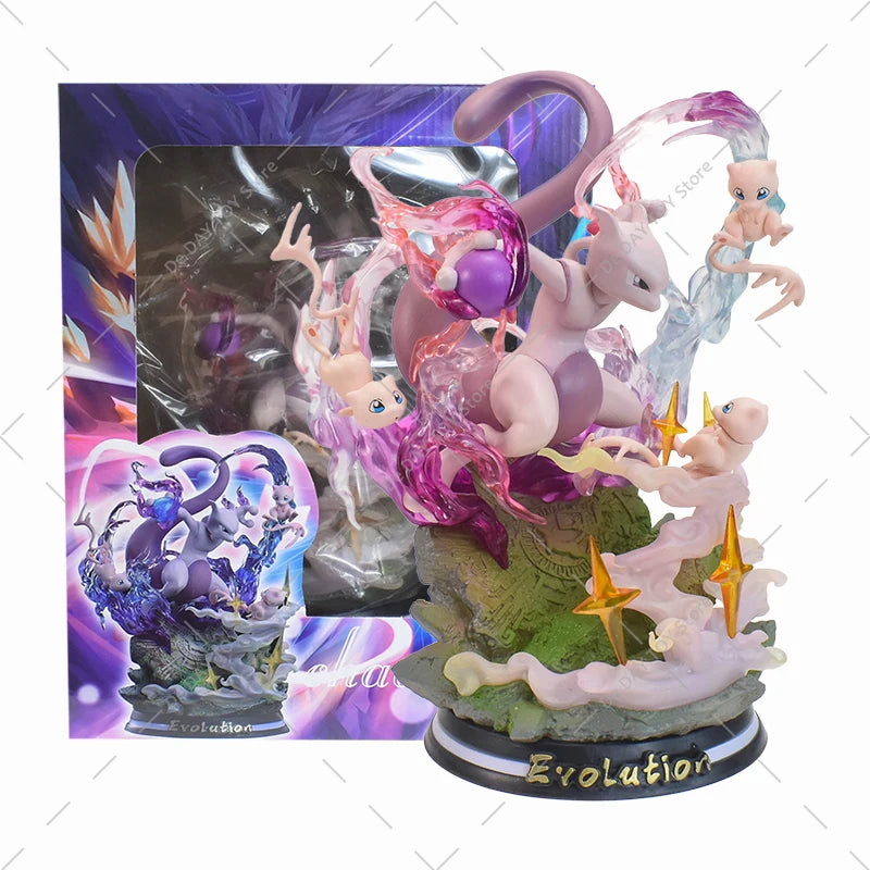 Figurine Mega Dracaufeu, Amphinobi, Dracoloss & Mewtwo – Pokémon