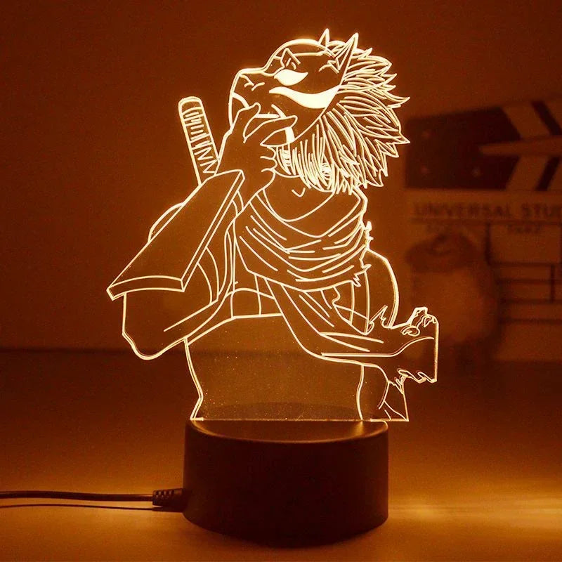 Lámpara de noche LED 3D Naruto Shippuden – Naruto