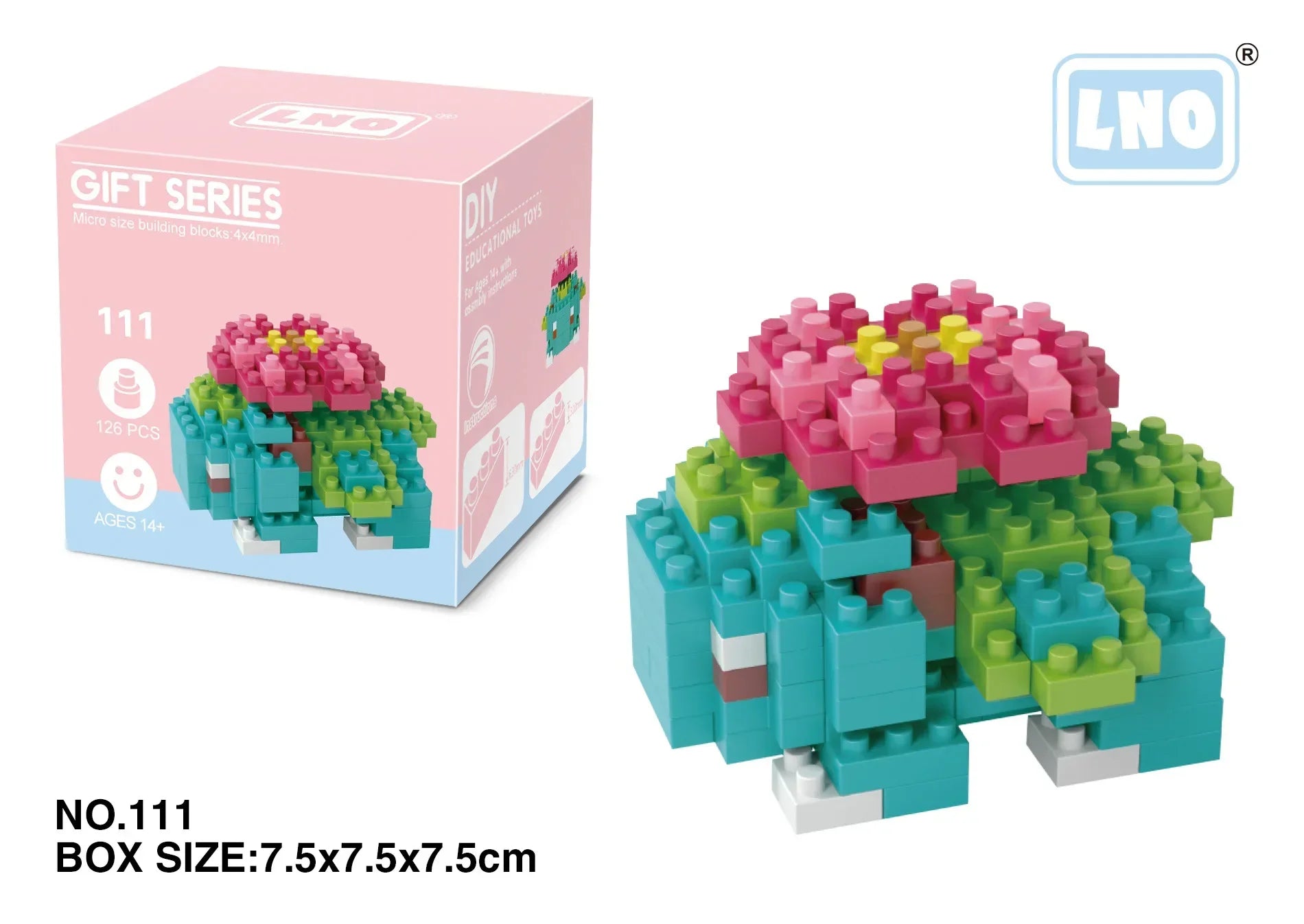 Mini Bloques de Construcción Pokémon