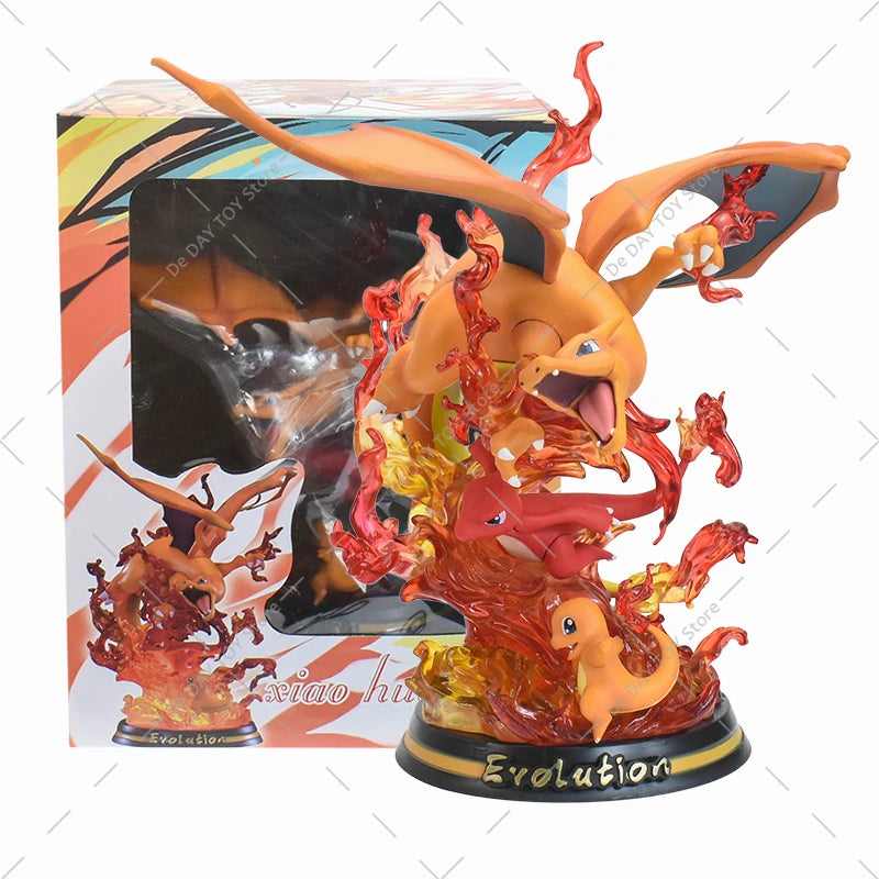 Figurine Mega Dracaufeu, Amphinobi, Dracoloss & Mewtwo – Pokémon